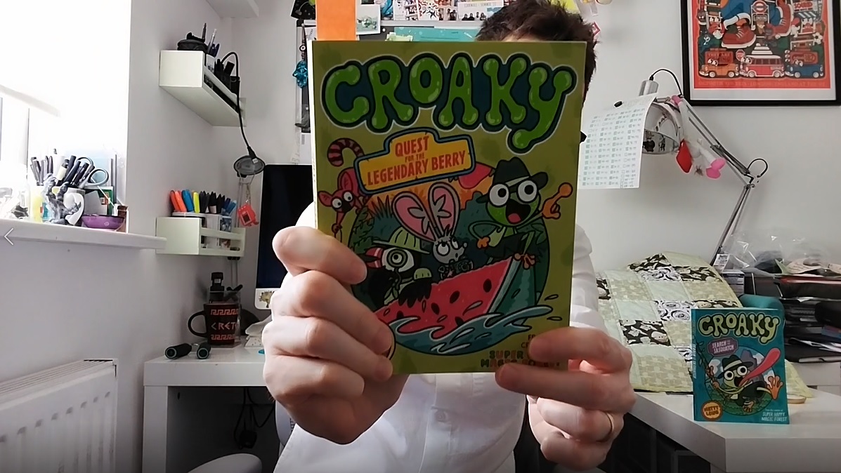 Croaky sets off on a new adventure!