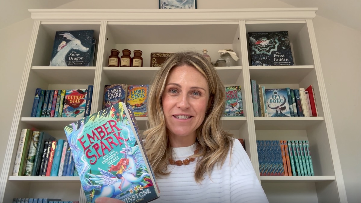 Abi Elphinstone shares her new Ember Spark adventure!
