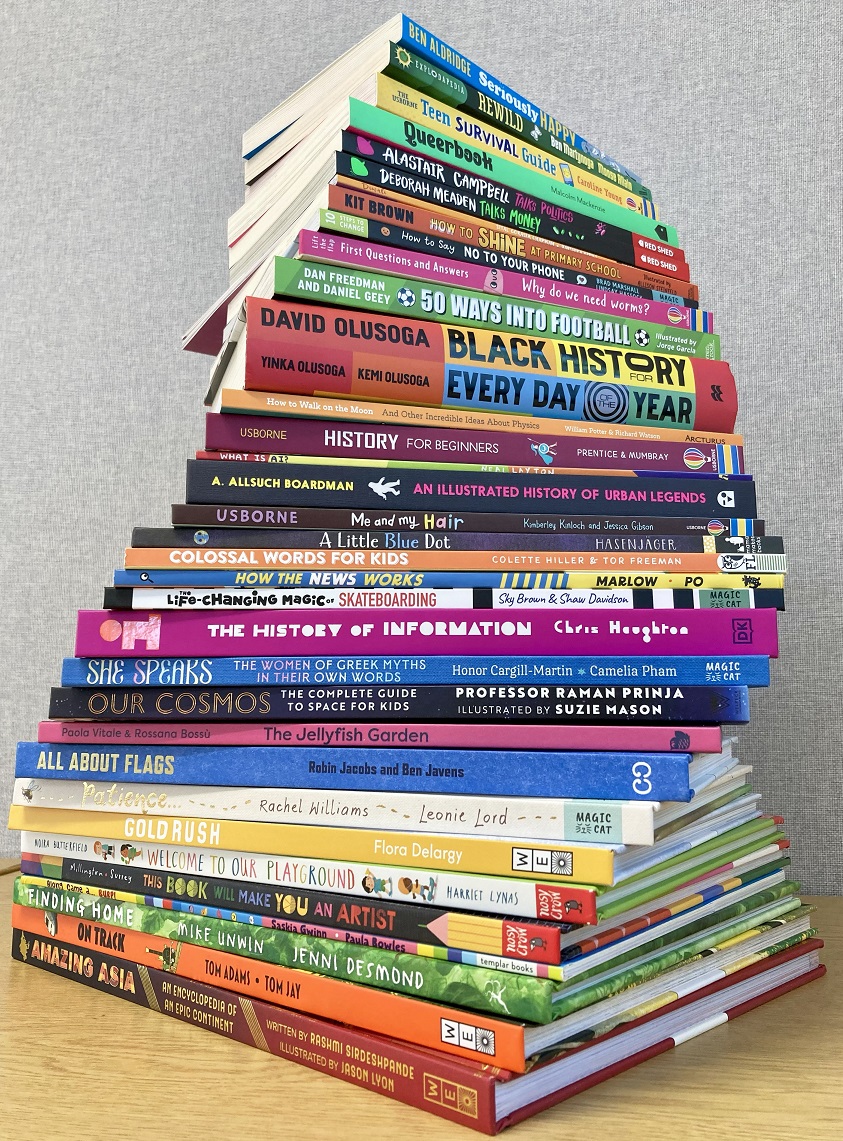 Information Book Award longlist and new book club announced