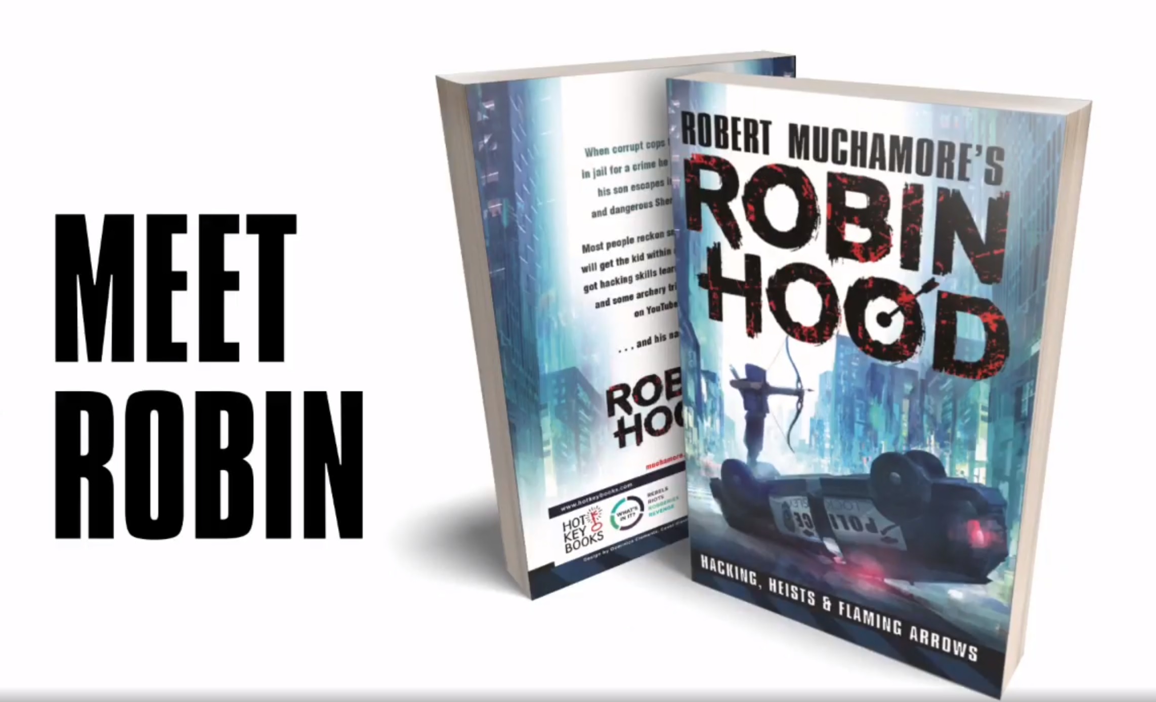 Robert Muchamore introduces his Robin Hood series