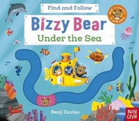 Bizzy Bear Find and Follow: Under the Sea: with 4 sliding counters