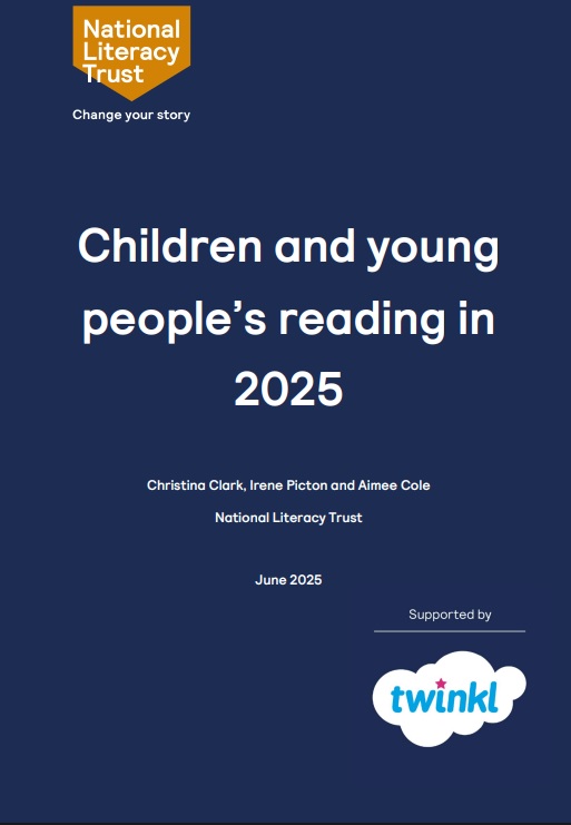 NLT's 2025 reading report marks 20-year low in reading for pleasure