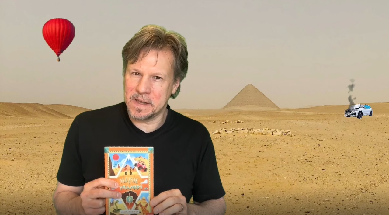 Action and adventure in Maisie vs the Pyramids!