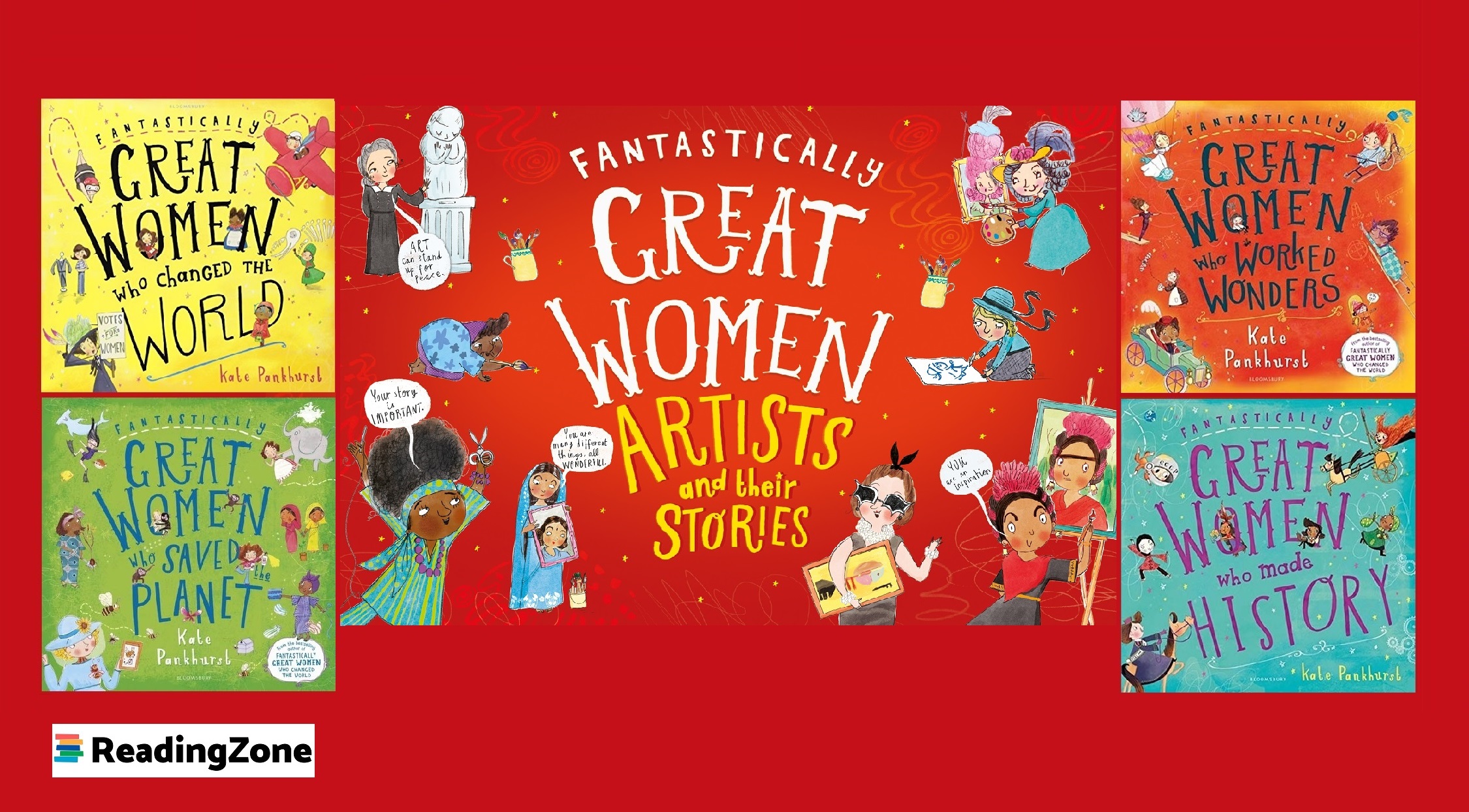 Discover Fantastically Great Women with Kate Pankhurst