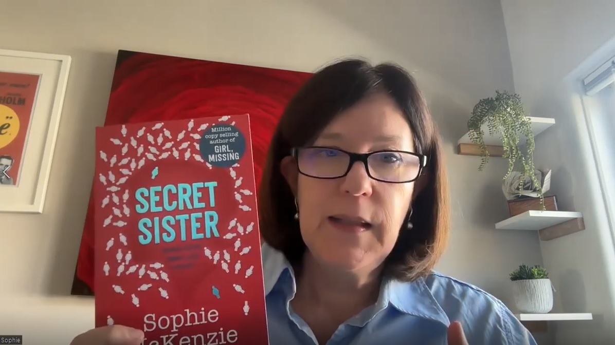 Sophie McKenzie joins the ReadingZone Bookclub