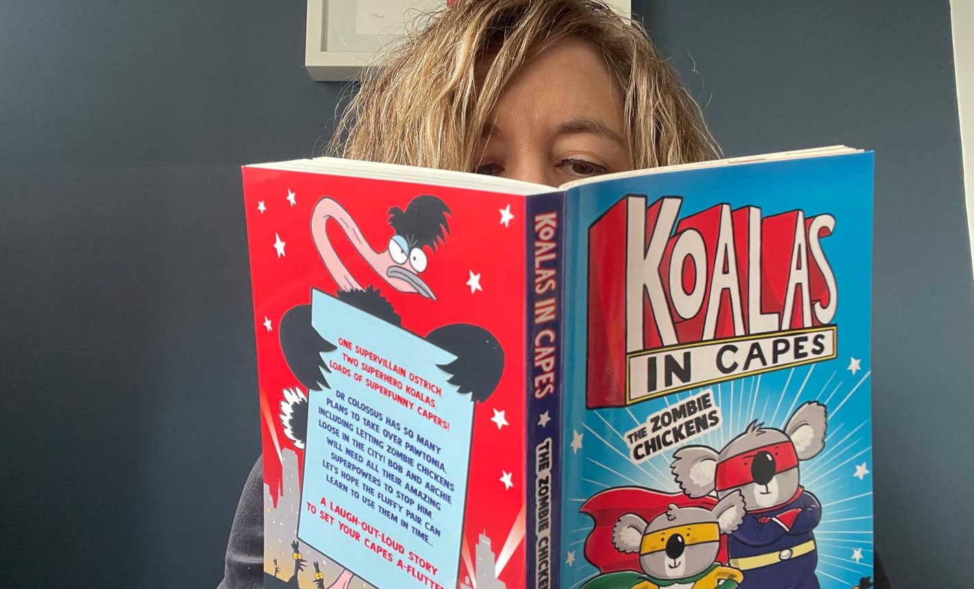 Koalas in Capes face zombie chickens!