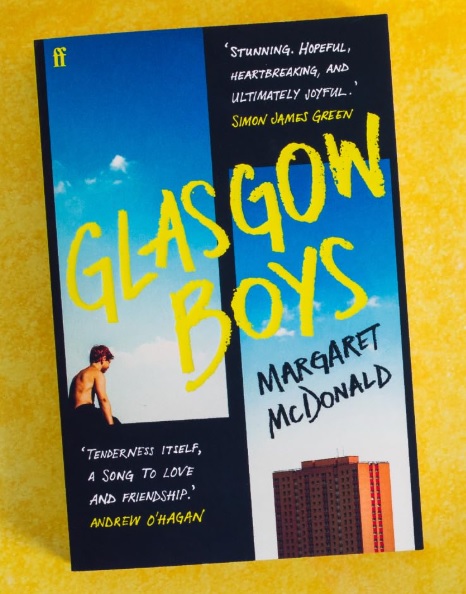 Editing the award-winning novel, Glasgow Boys