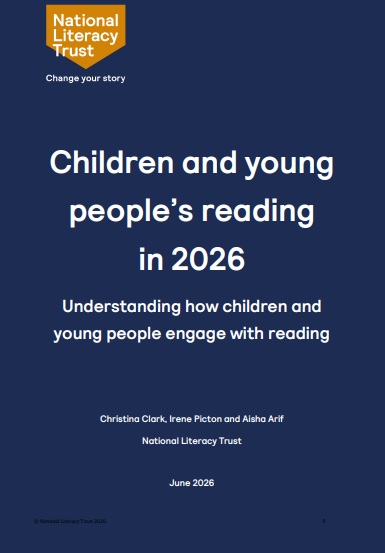 Uplift in reading for pleasure in 2026 report, bucking the downward trend