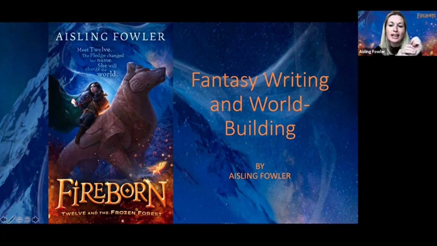 Author Aisling Fowler on Fantasy Writing 