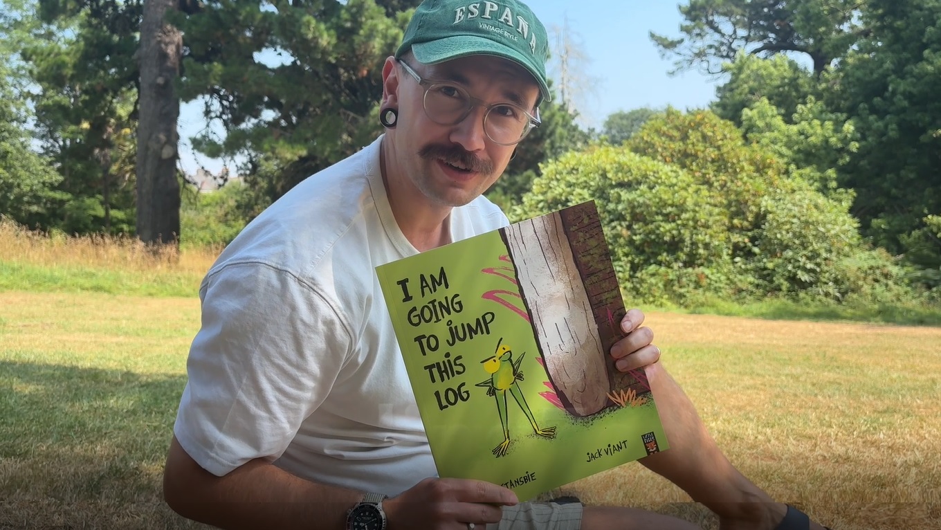 A story about patience, perseverance and a determined little frog