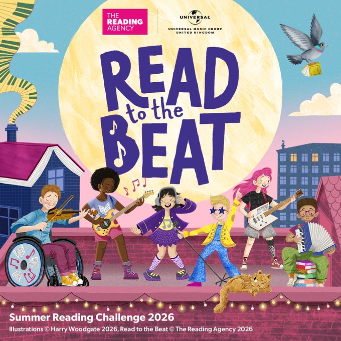 Read to the Beat with the 2026 Summer Reading Challenge!