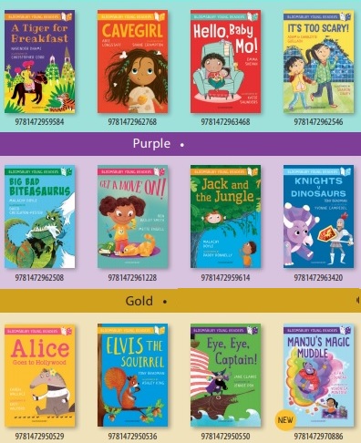 Discounted sets of early reader books