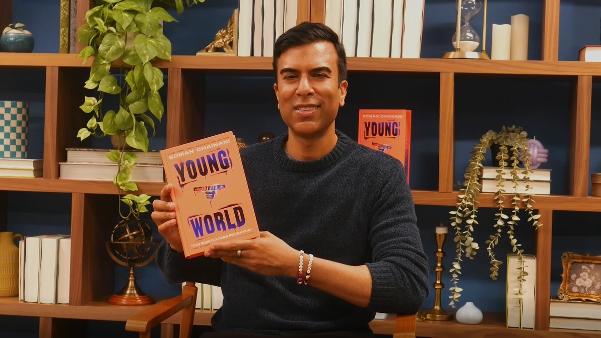 Soman Chainani  shares his YA thriller, Young World!