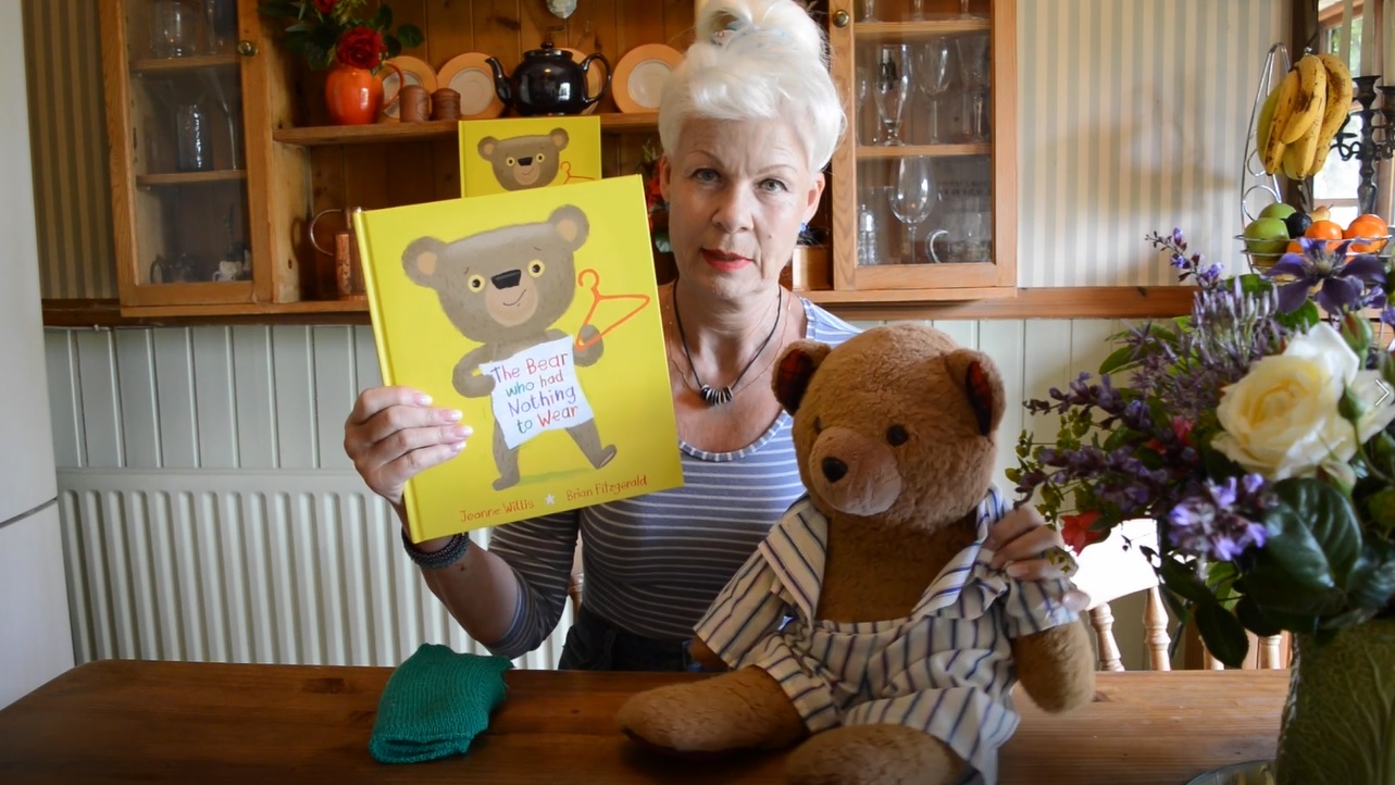 Jeanne Willis introduces The Bear Who Had Nothing to Wear