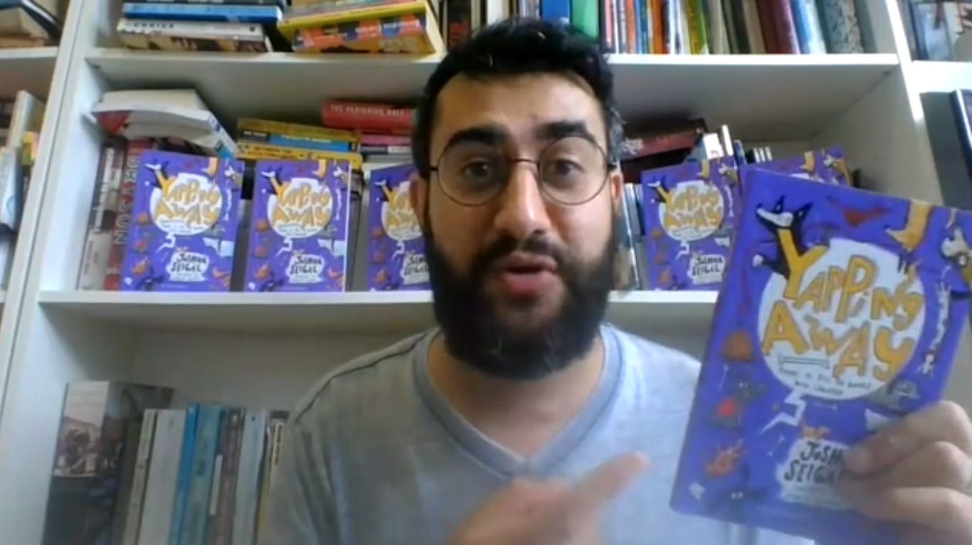 Poet Joshua Seigal  introduces Yapping Away