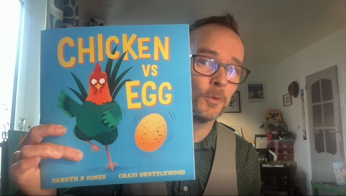 Sing along with Gareth P Jones to find out - which came first?