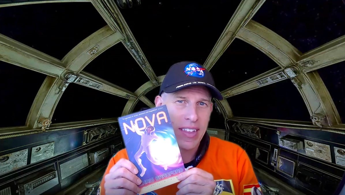 Chris Bradford shares his new space adventure, Nova!