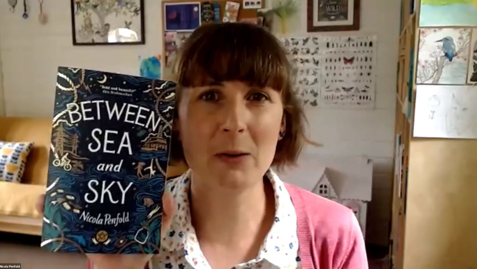 ReadingZone Bookclub:  Nicola Penfold introduces Between Sea and Sky