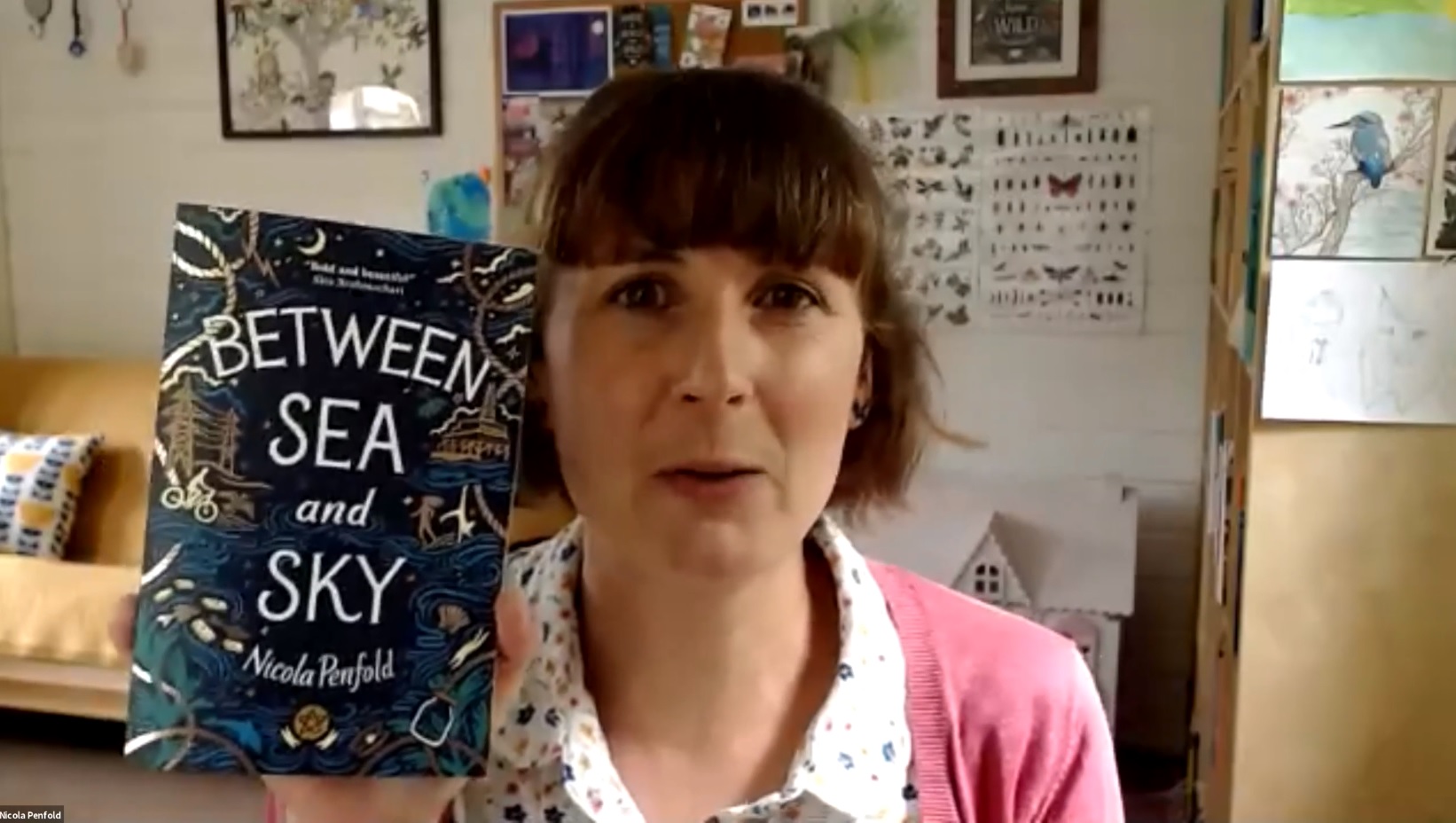 ReadingZone Bookclub:  Nicola Penfold introduces Between Sea and Sky