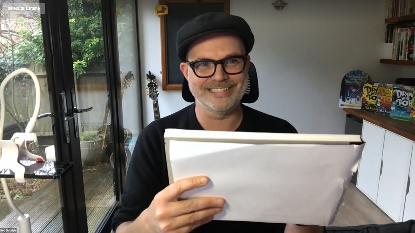 Rob Biddulph from 'Draw With Rob' introduces Peanut Jones & the Illustrated City